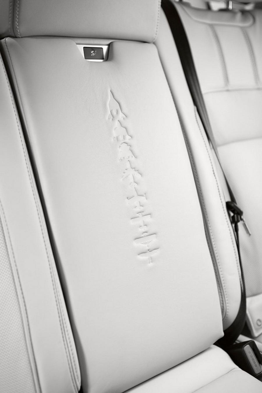 Детали интерьера Land Rover Range Rover SVO Astronaut Edition 2019 года  (фото 10 из 12)
